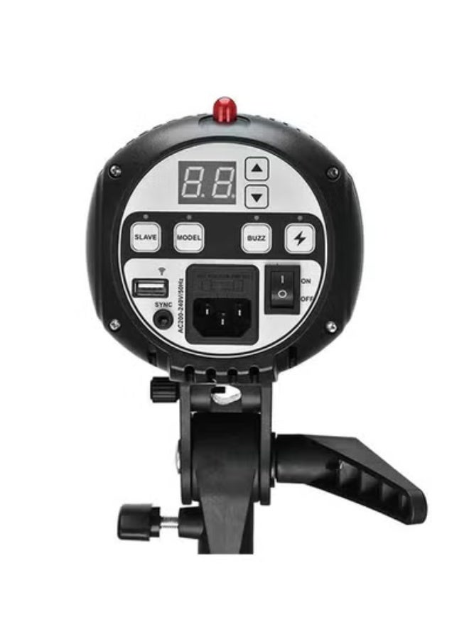 جودوكس GODOX استوديو التصوير المصغر E250 رأس مصباح إضاءة فلاش ستروب، قوة 250 واط، درجة حرارة اللون 5600 كلفن، 110 فولت - Image 5